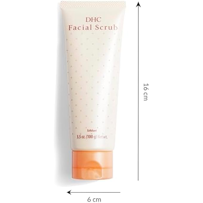 DHC FACIAL SCRUB, GENTLE EXFOLIATING SCRUB, CREAMY MICROBEAD-FREE CLEANSER, SMOOTH, HYDRATING, CLEARER-LOOKING COMPLEXION, IDEAL FOR ALL SKIN TYPES, 3.5 OZ. NET WT. - Image 4